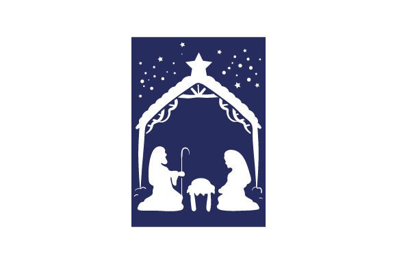 A Designer's Take on the Intricate Nativity Card