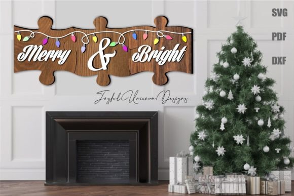 A Festive Laser-Cut Puzzle for Winter Content Graphics