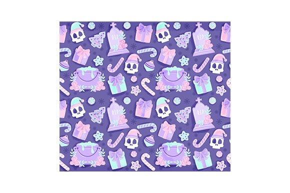 A Pastel Goth Crafting Twist for Christmas Collections