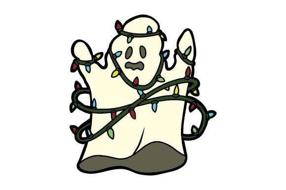 A Retro Christmas Ghost Perfect for Handmade Holiday Crafts