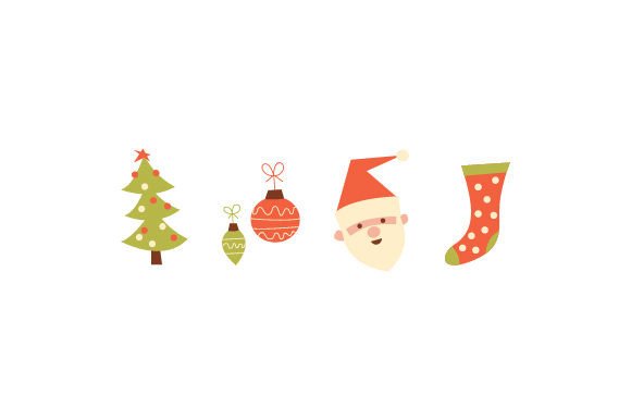 A Scandinavian Christmas Crafts Icon Set: A Digital Seller's Review
