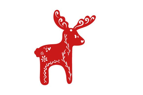 A Scandinavian Reindeer Craft for Seasonal Branding