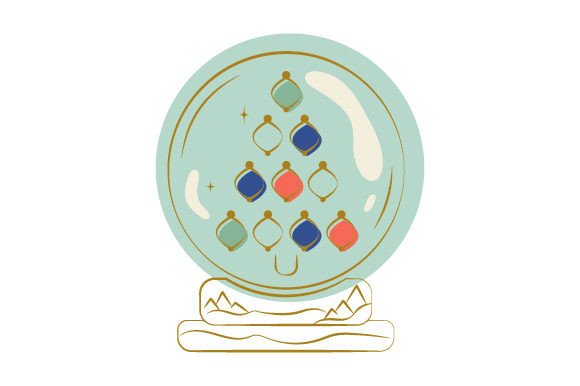 A Snow Globe Embroidery Design That Feels Like a Classic Gift