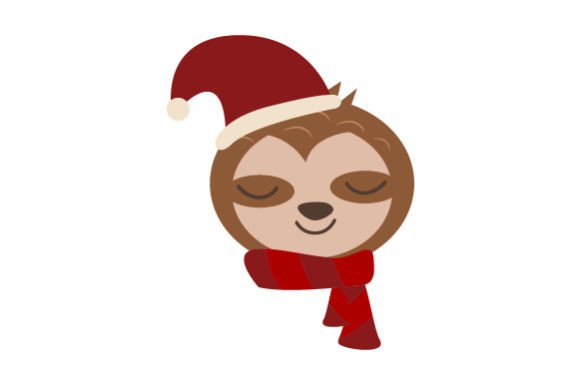 Crafting a Cozy Christmas Brand with Kawaii Sloth Graphics