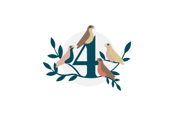 Crafting Christmas Magic with Four Calling Birds Design
