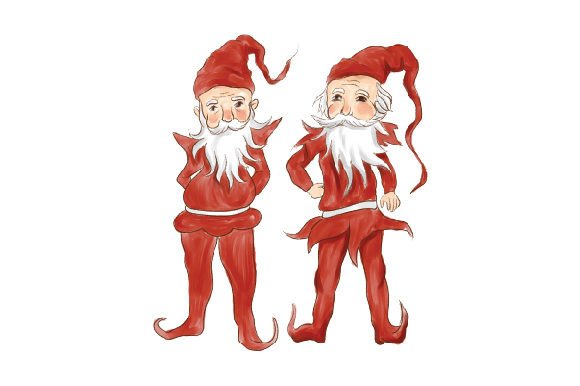 Elevating Local Crafts with a Vintage Christmas Elves Graphic
