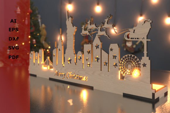 Laser Cutting NYC Holiday Designs for Winter Campaigns