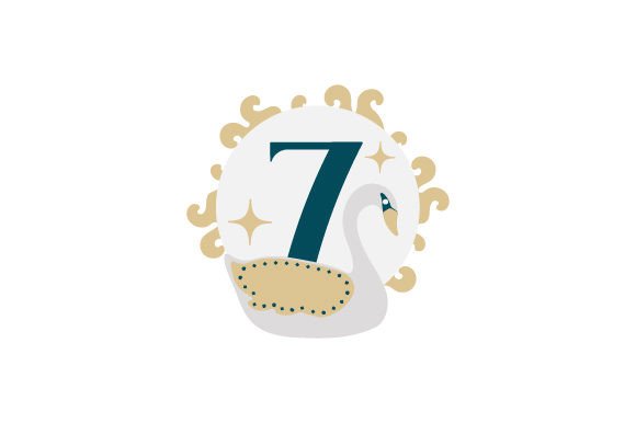 Seven Swans: A Classic Christmas Design for Crafting