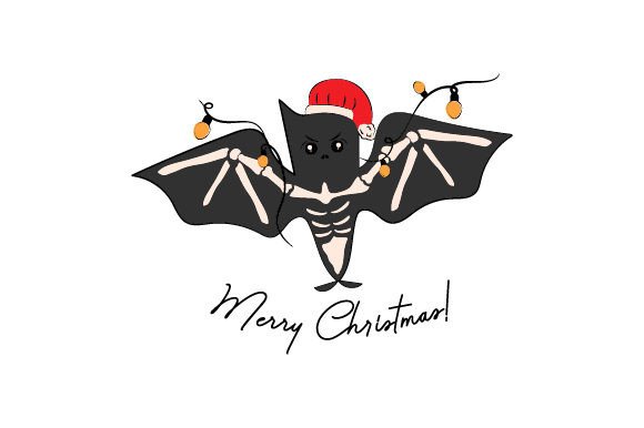 Spooky Christmas Bat: A Crafty Blend of Festive and Fun