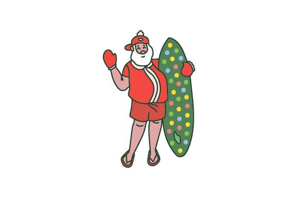 Tropical Santa: Crafting a Christmas Brand with Island Flair