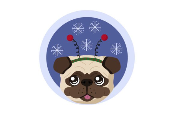 Why This Christmas Pug Ornament Design Works for Real Projects